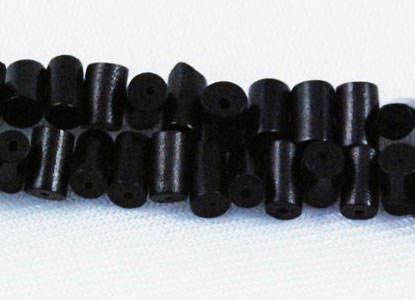 Black Coral Branch Beads