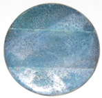 Blue sponge coral pendant